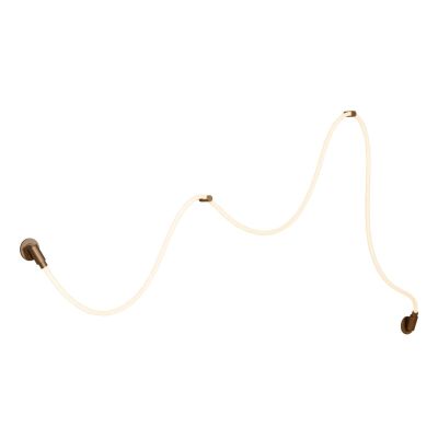 Lucide JANDERIN - Wall light - LED Dim. - CCT - 1x48W 2200K/3300K - Hand Wave Sensor - Champagne Color - Vibes